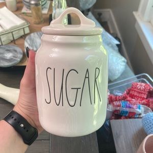 Rae Dunn baby sugar cani